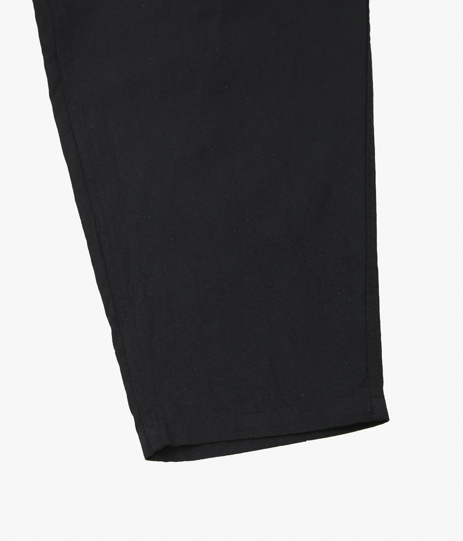 COMOLI ''코튼 닥스 테이퍼 팬츠 ''(BLACK)