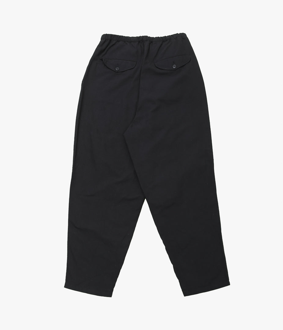 COMOLI ''코튼 닥스 테이퍼 팬츠 ''(BLACK)