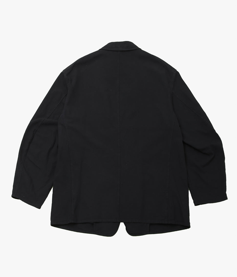 COMOLI ''코튼 닥스 재킷 ''(BLACK)