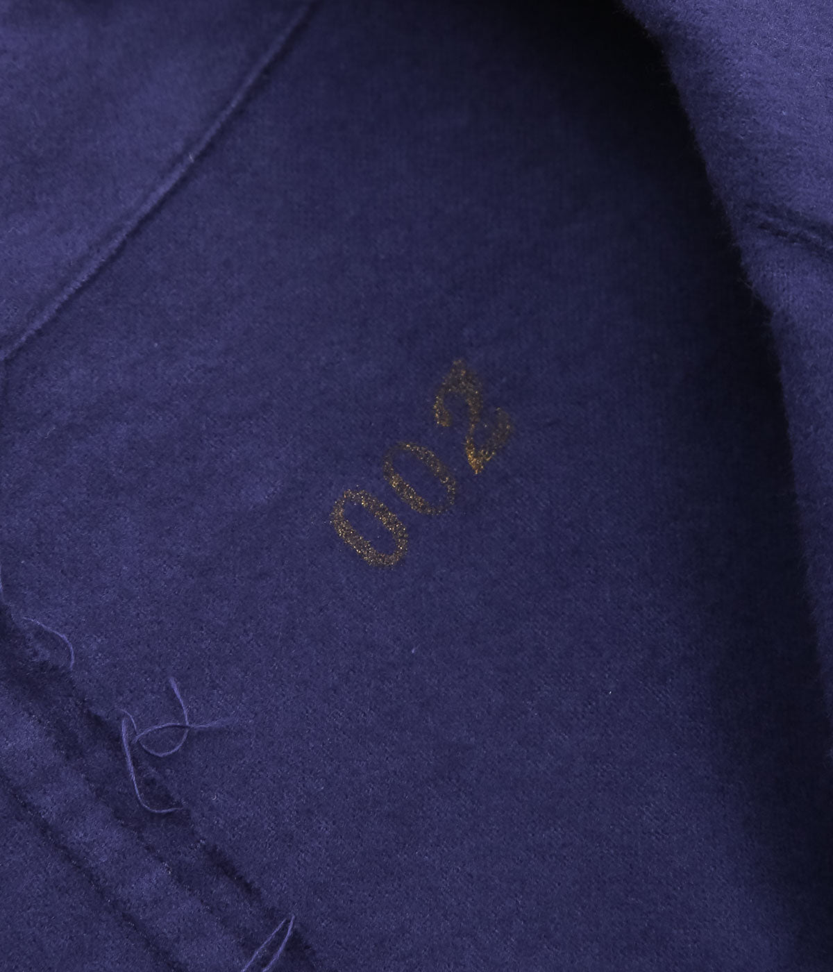 COMOLI ''コットンネル ジャケット'' (ROYAL BLUE)