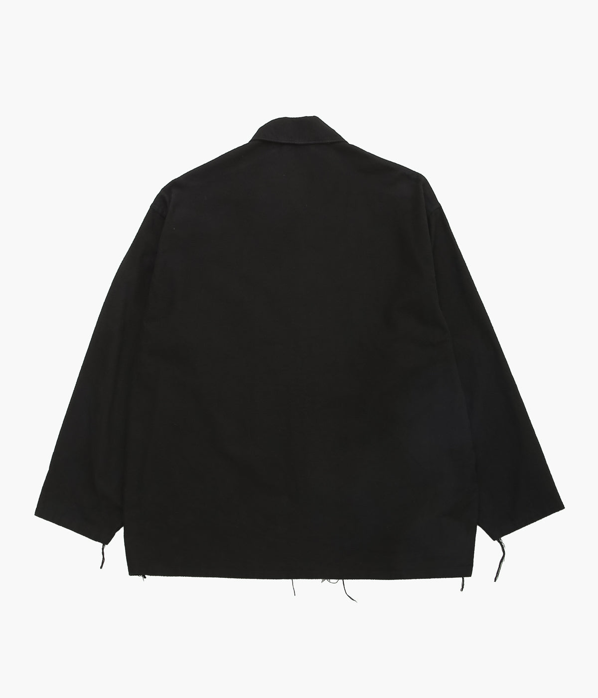 COMOLI ''コットンネル シャツジャケット'' (BLACK)