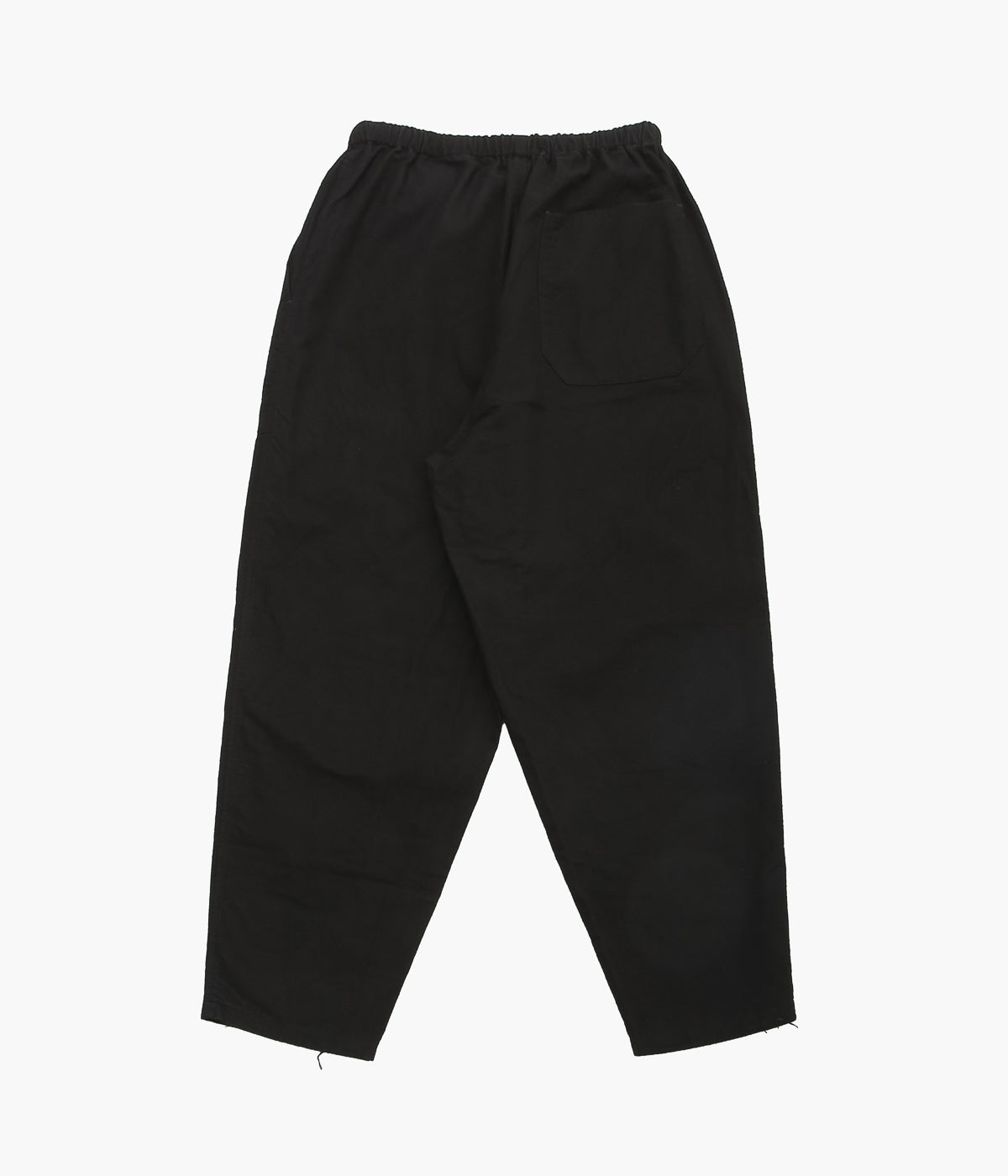 COMOLI ''コットンネル テーパードパンツ'' (BLACK)