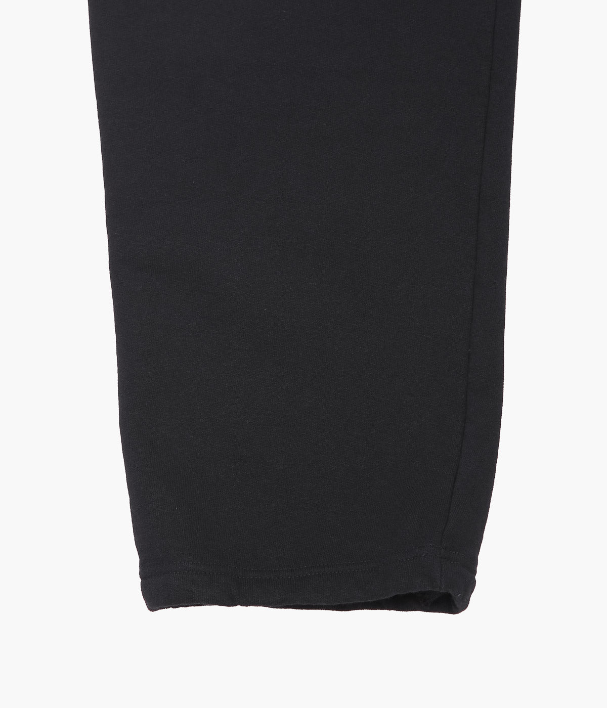 COMOLI ''Cotton fleece pants'' (BLACK)
