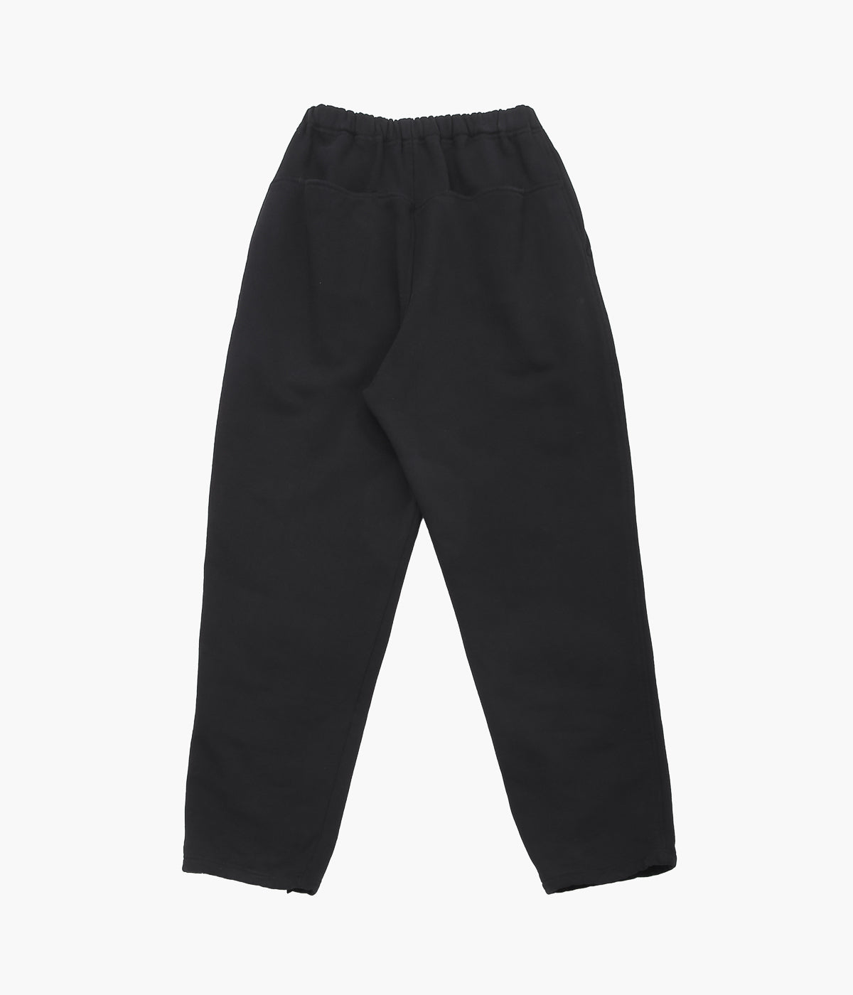 COMOLI ''Cotton fleece pants'' (BLACK)