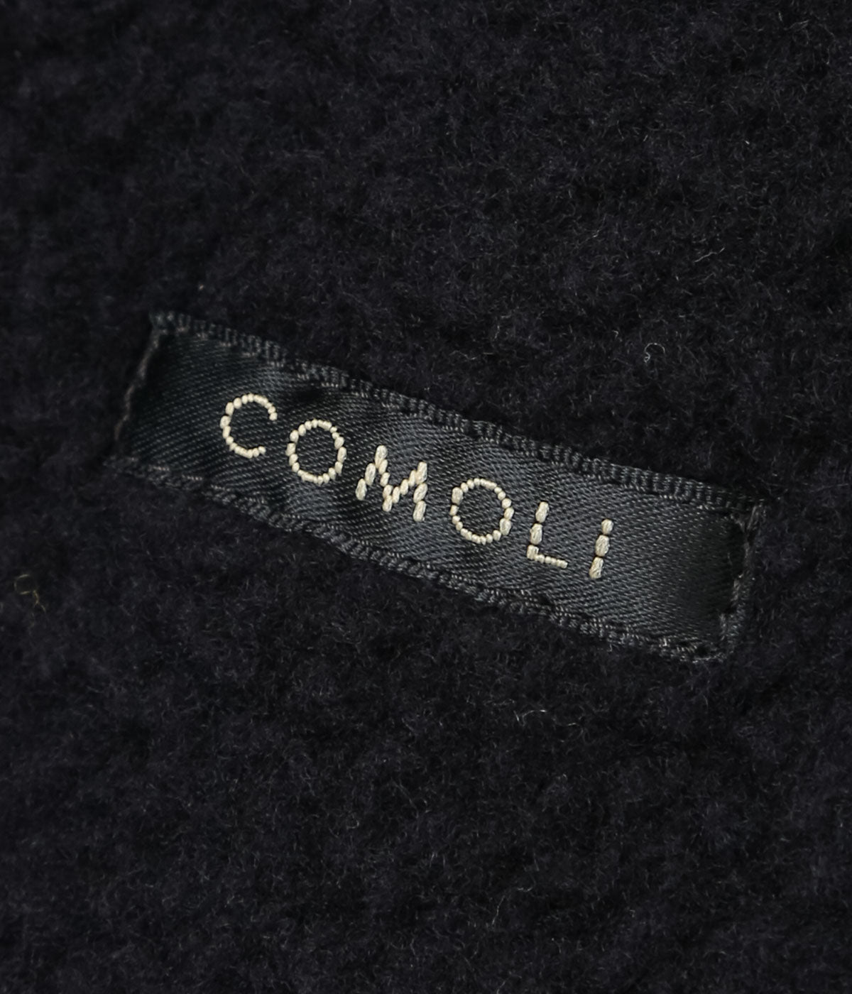 COMOLI ''Cotton Silk Track Jacket'' (BROWN)