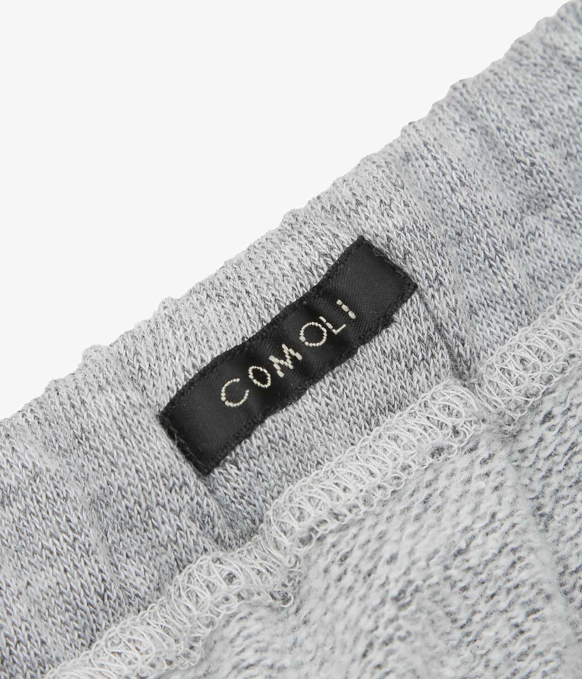 COMOLI "Gray Fleece Pants" (GRAY)
