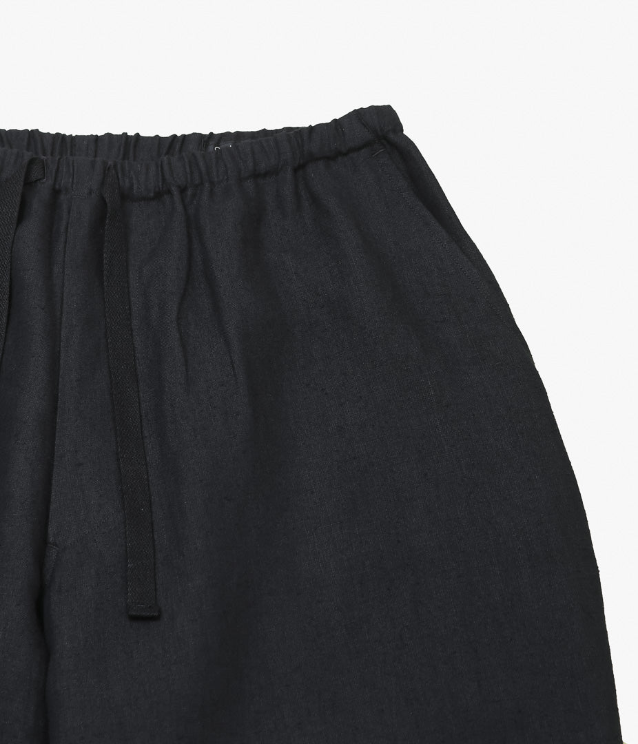 COMOLI ''Canapa Drawstring Pants'' (BLACK)