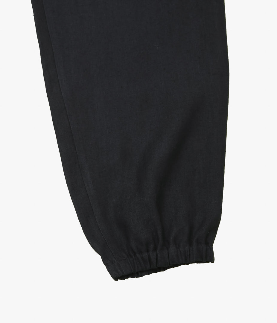 COMOLI ''Canapa Drawstring Pants'' (BLACK)