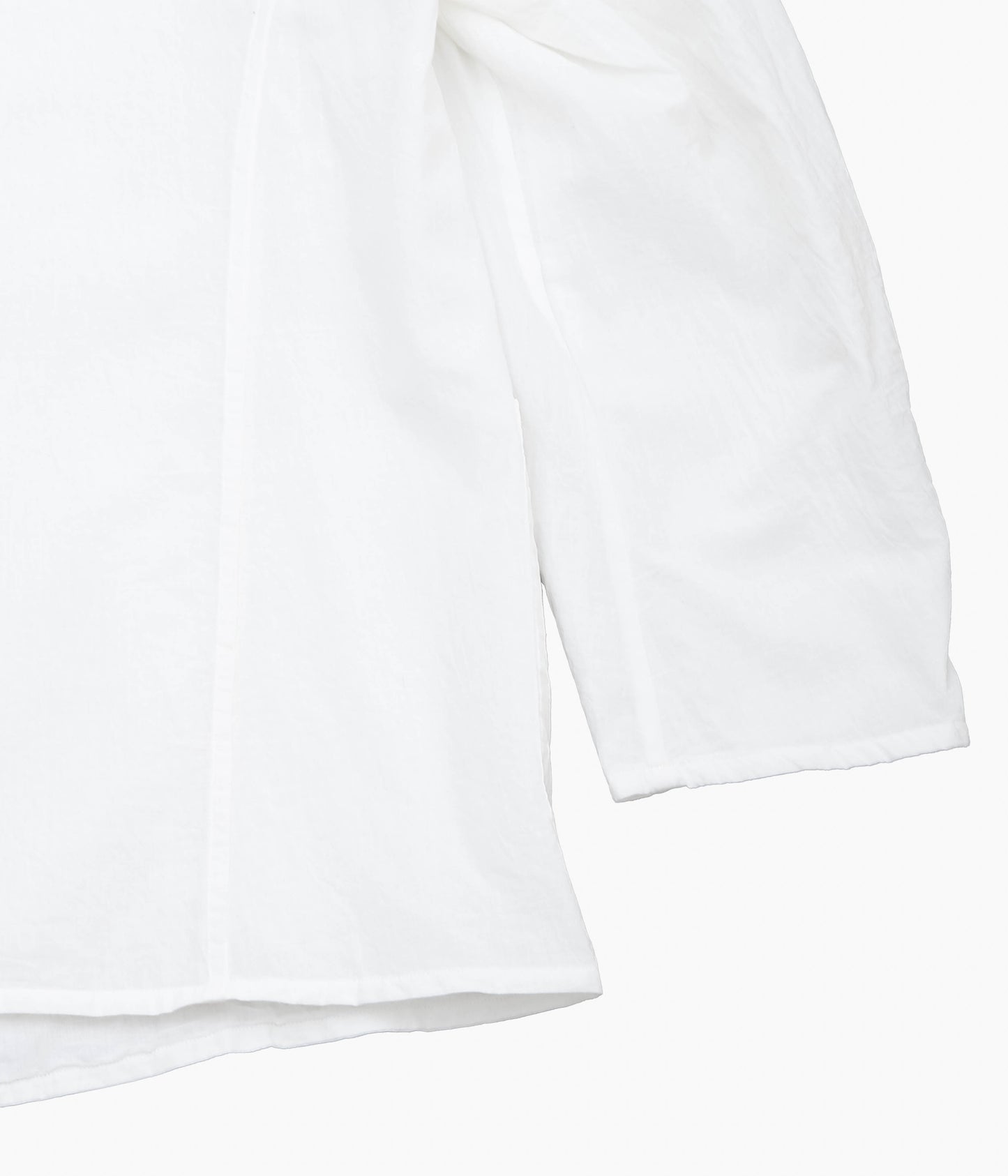 COMOLI ''KHADI COTTON JACKET'' (WHITE)