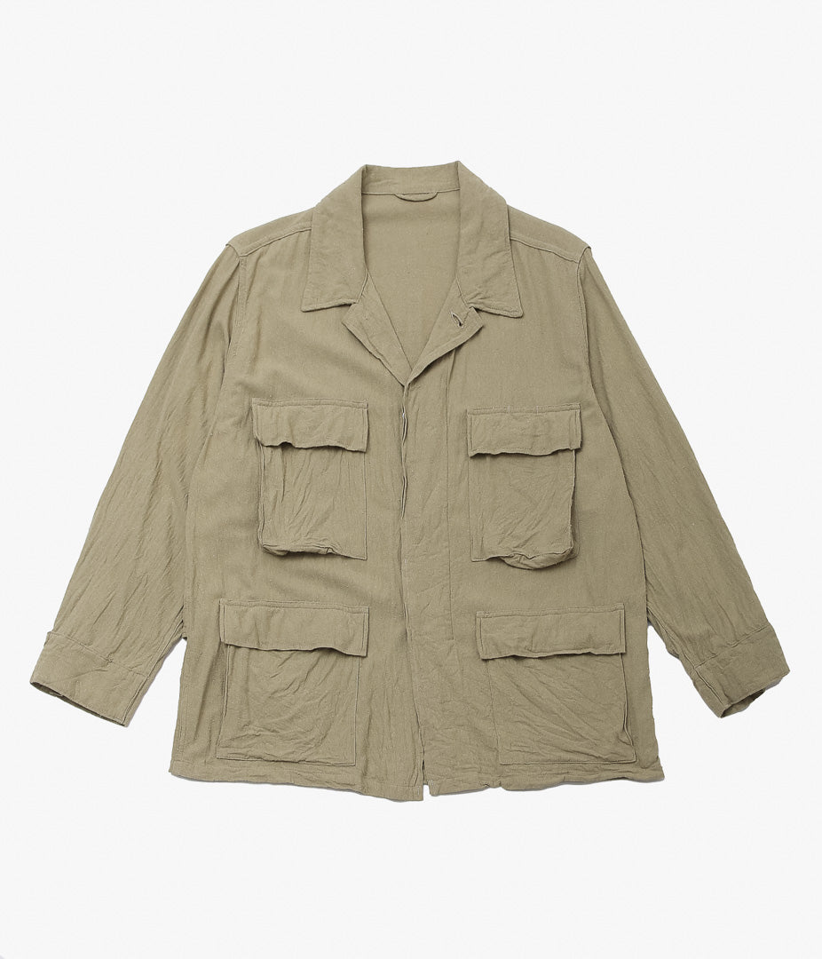 COMOLI ''ローシルク B.D.Uジャケット'' (KHAKI) – THE STORE BY COMOLI ''ローシルク B.D.Uジャケット'' (KHAKI) – THE STORE BY