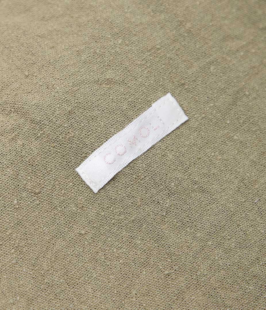 COMOLI ''Raw Silk BDU Jacket'' (KHAKI)