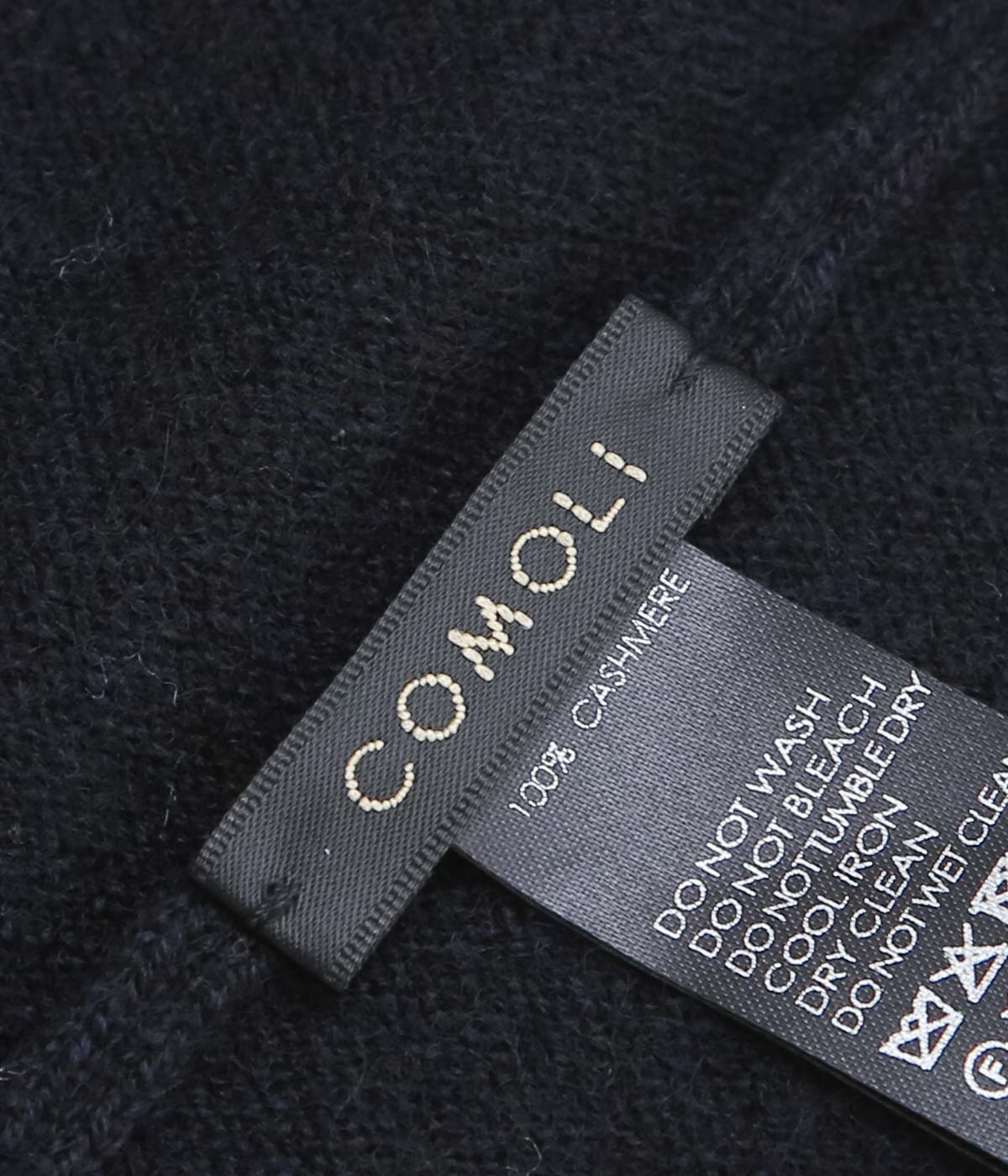 COMOLI Cashmere Neck Warmer (Navy)