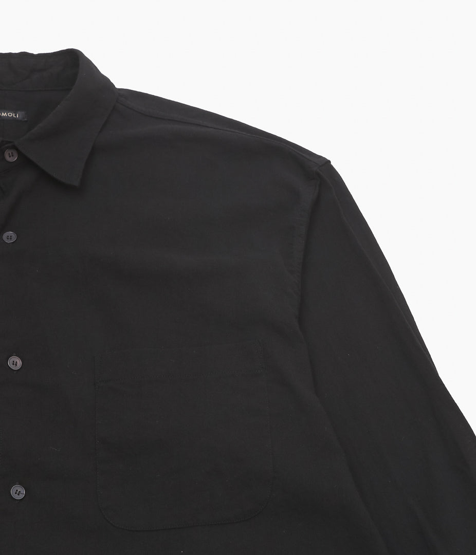 COMOLI ''옥스 셔츠 ''(BLACK)