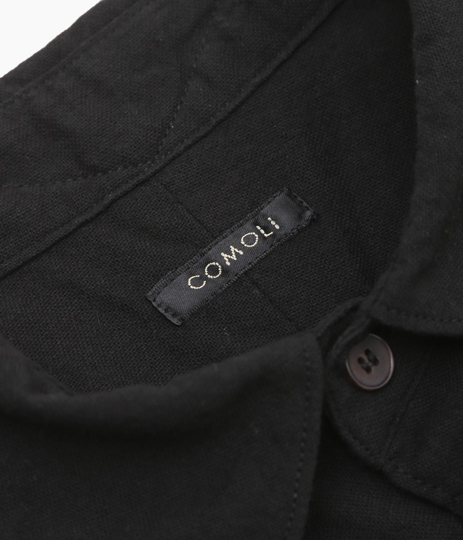 COMOLI ''옥스 셔츠 ''(BLACK)