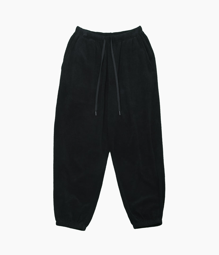 COMOLI ''파일 팬츠''(BLACK)