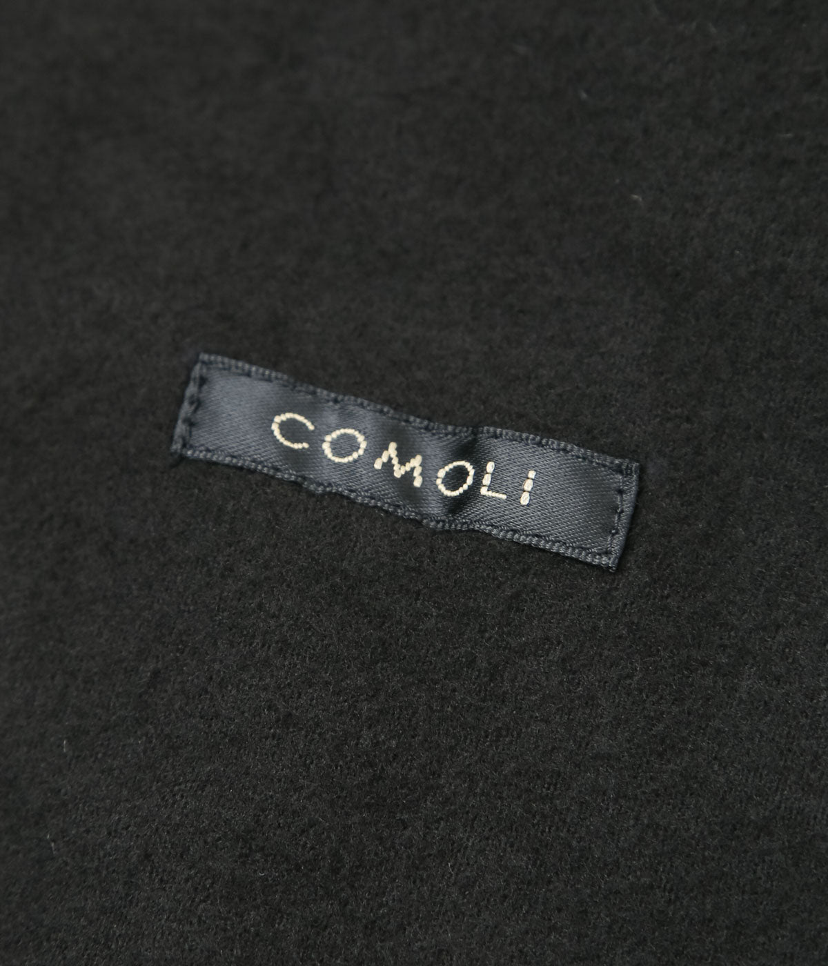 COMOLI "Postwork Twill Cap Shoulder Blouson" (Black)