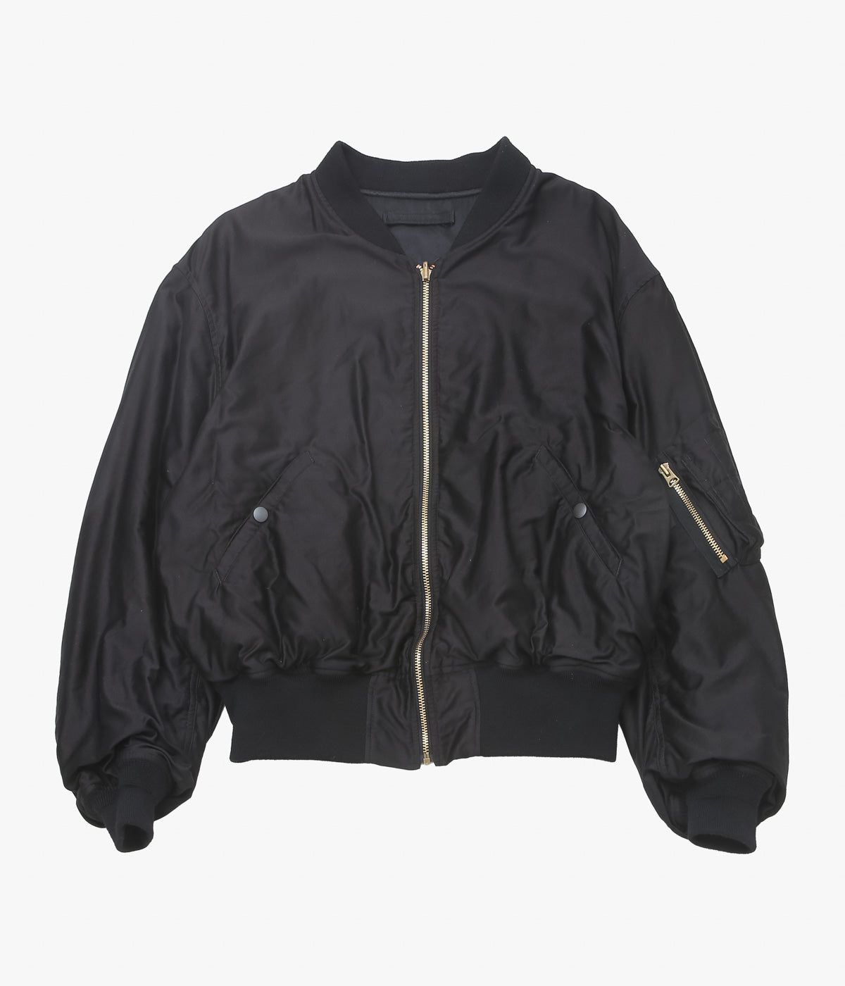 COMOLI ''リバーシブル フライトジャケット'' (BLACK) – THE STORE BY