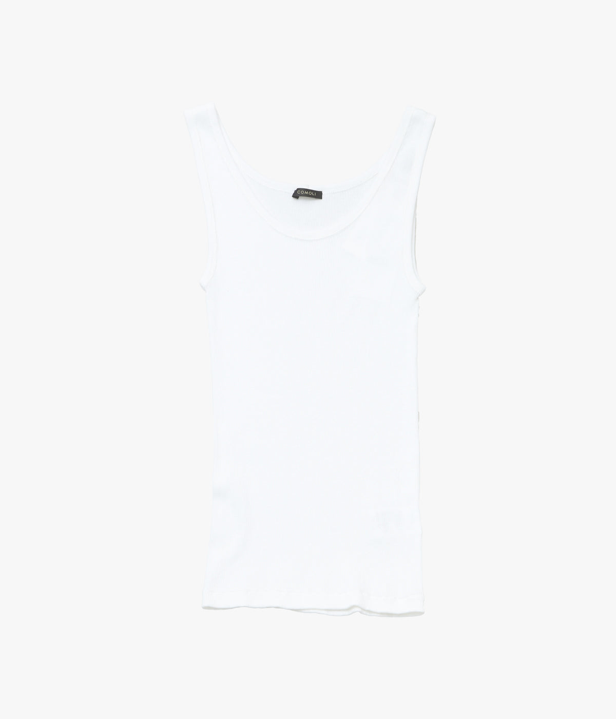 M メンズ adidas アディダス サイズ3 ホワイト タンクトップ COMOLI COOL KK7223 タンクトップ LOGO BIG トップス