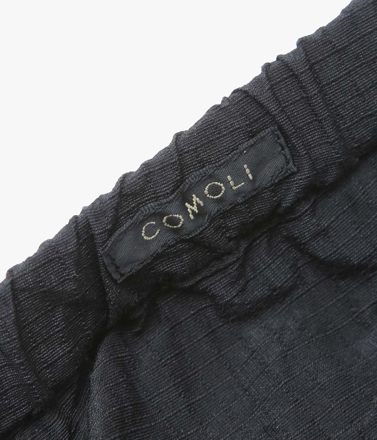 COMOLI ''リップストップ 6Pパンツ'' (BLACK)