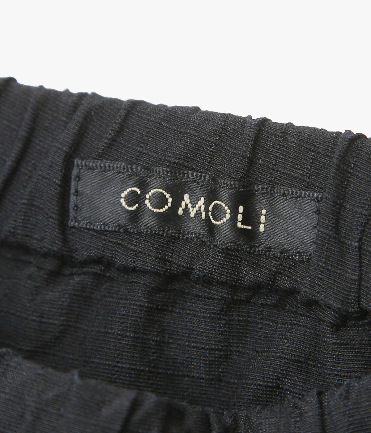 COMOLI "Ripstop Convertible 6-Pocket Pants" (BLACK)