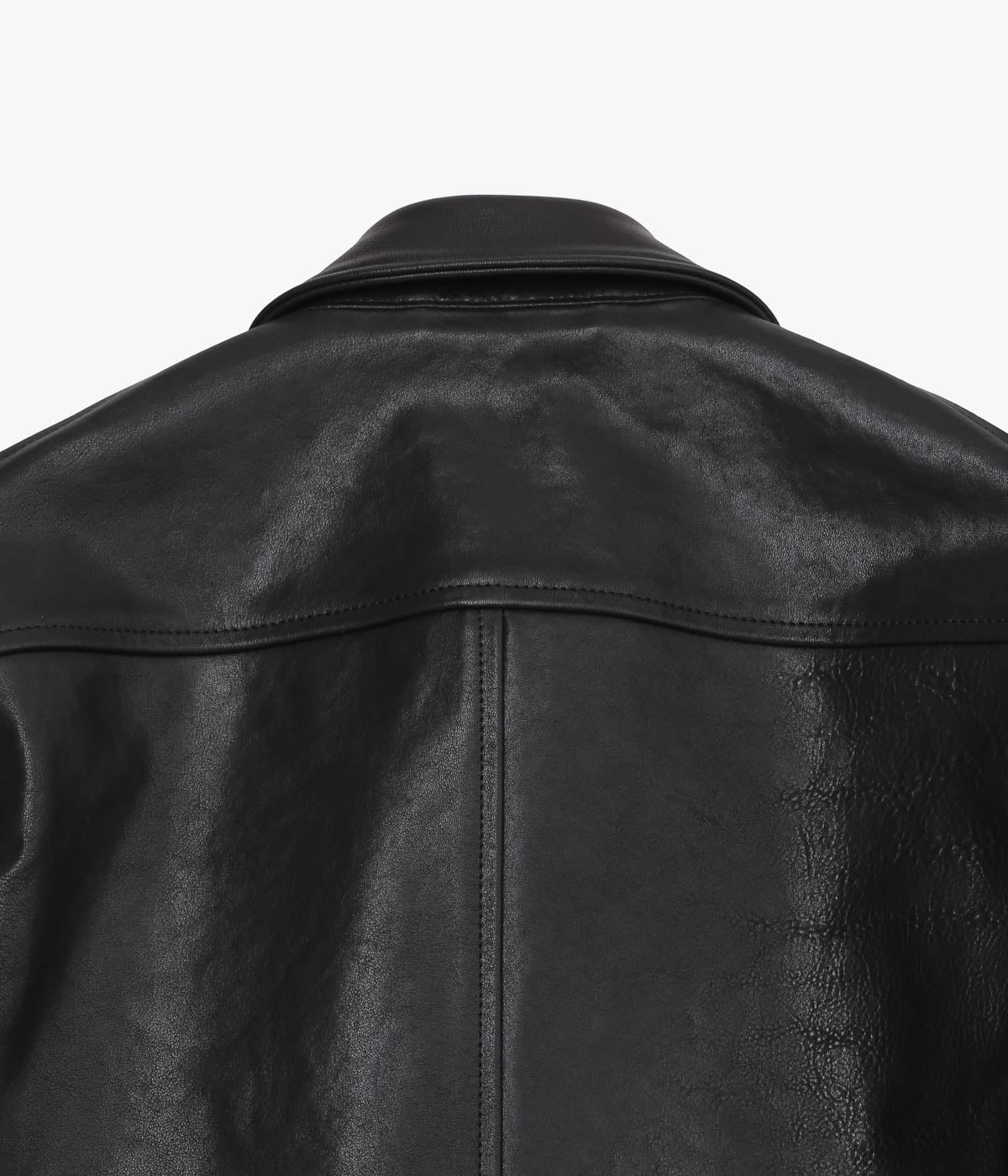 COMOLI "Sheepskin Short Jacket" (Black)