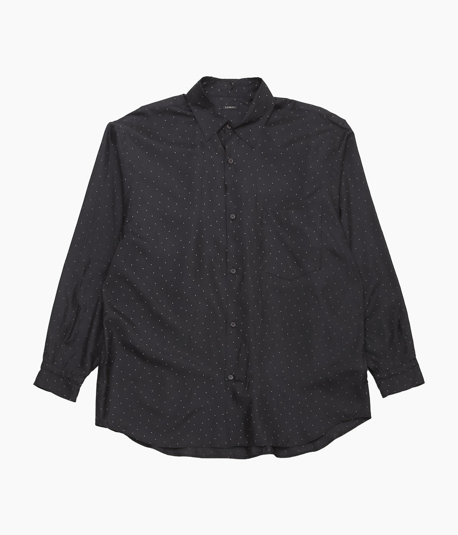 COMOLI ''Silk Dot COMOLI Shirt'' (DOT)