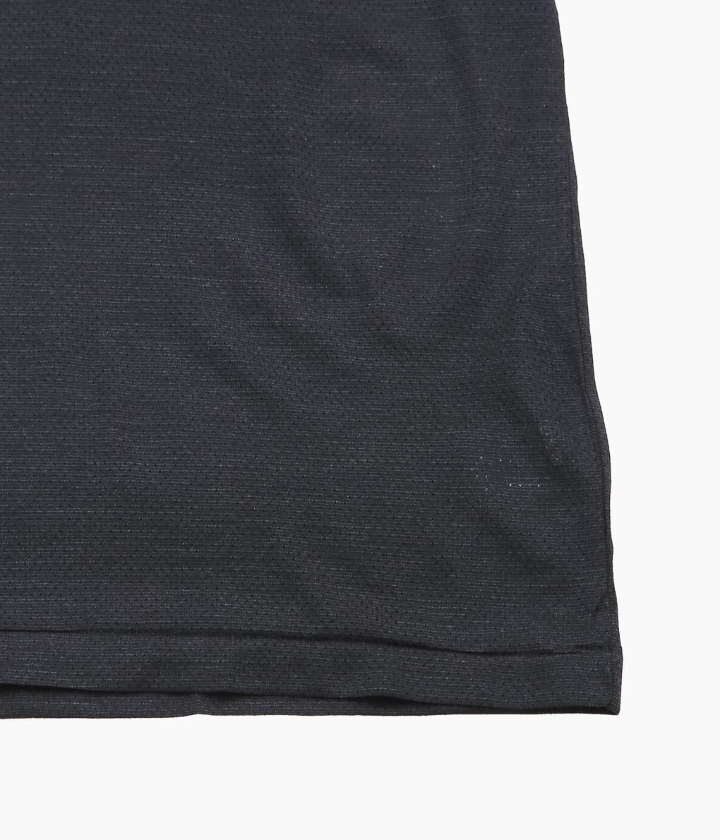 COMOLI ''ウールメッシュ 半袖Tシャツ'' (CHARCOAL)