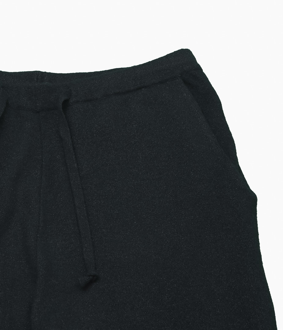 COMOLI ''울 일본 종이 니트 팬츠 ''(BLACK)