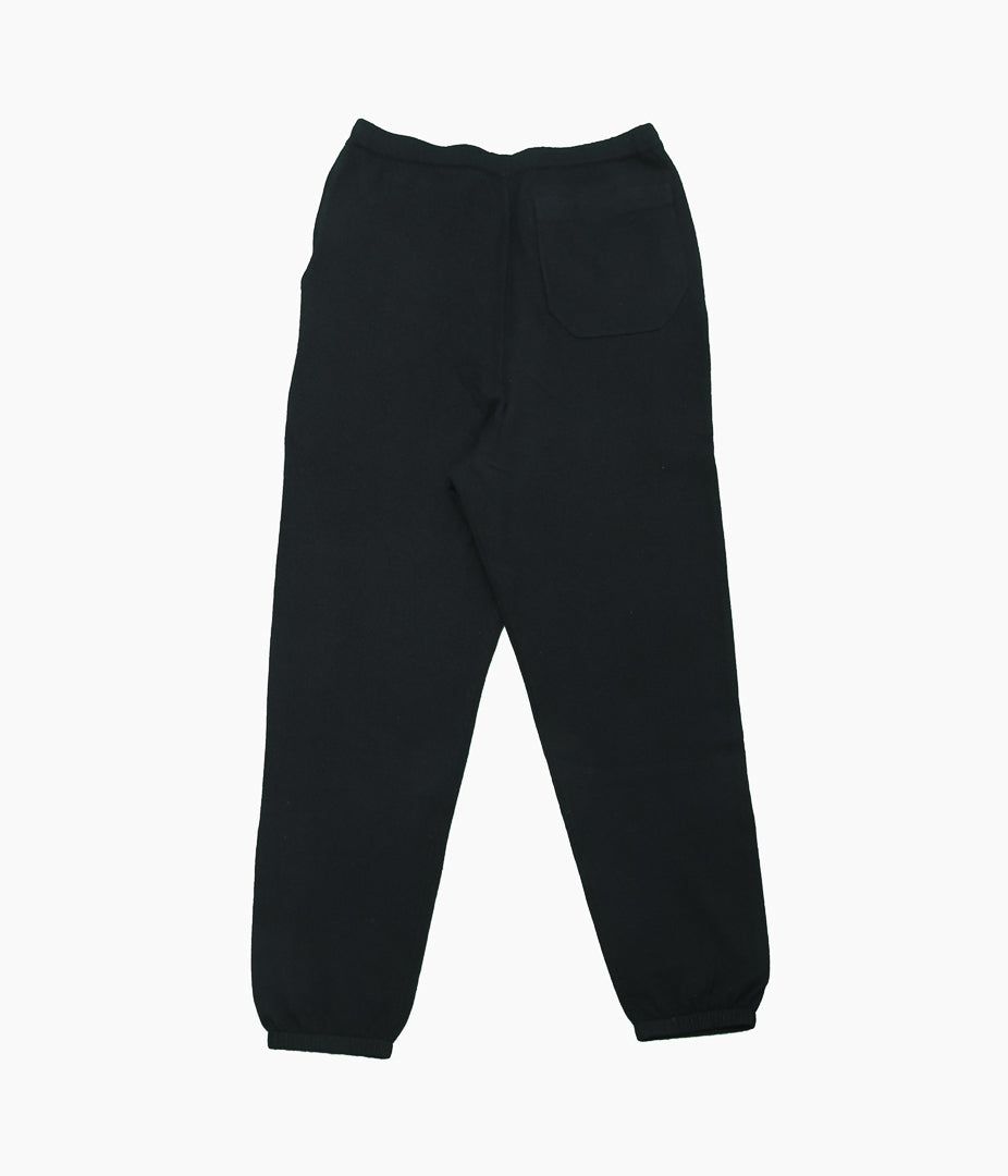 COMOLI ''울 일본 종이 니트 팬츠 ''(BLACK)