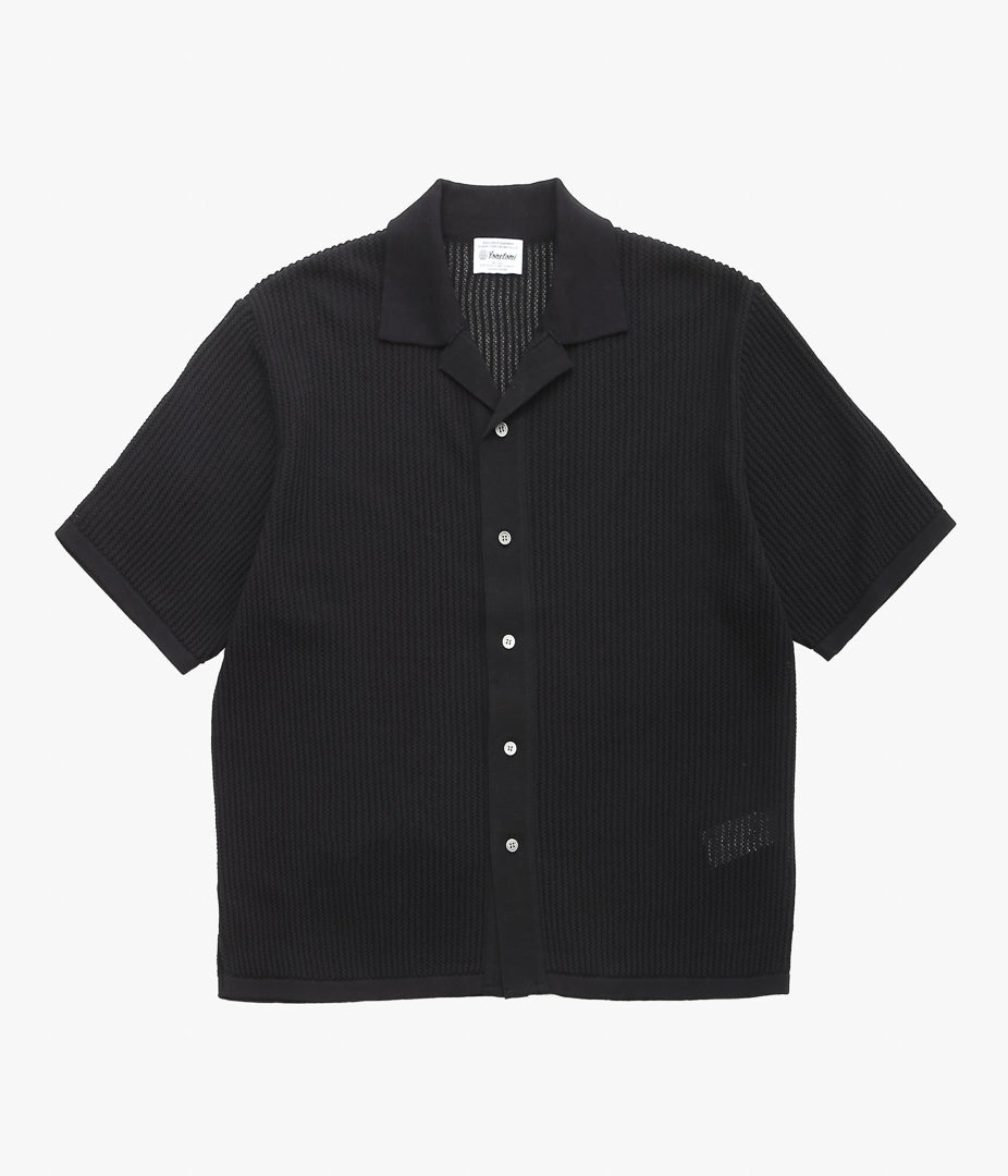 COOHEM ''COTTON SUKASHI KNIT S/T'' (BLACK)