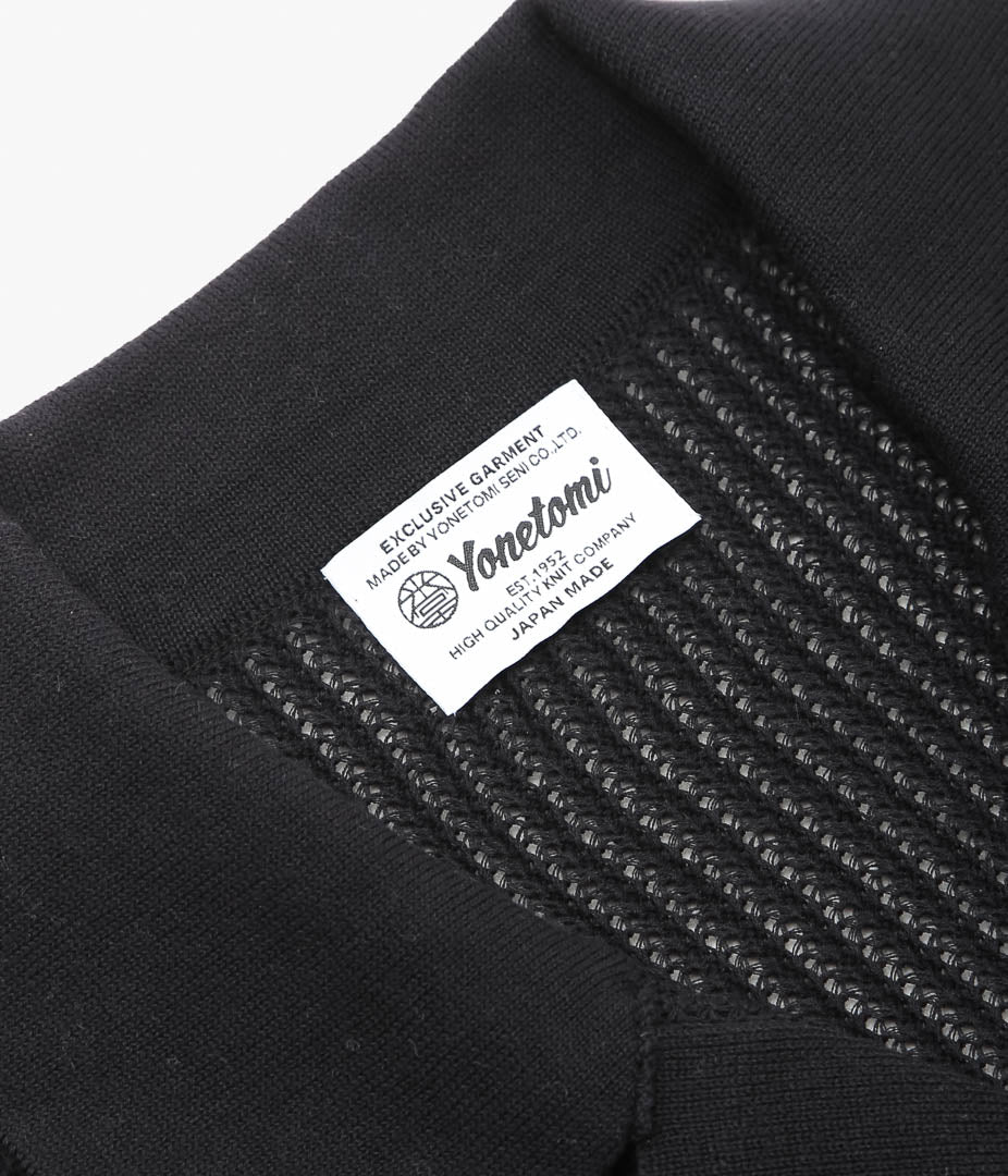 COOHEM ''COTTON SUKASHI KNIT S/T'' (BLACK)