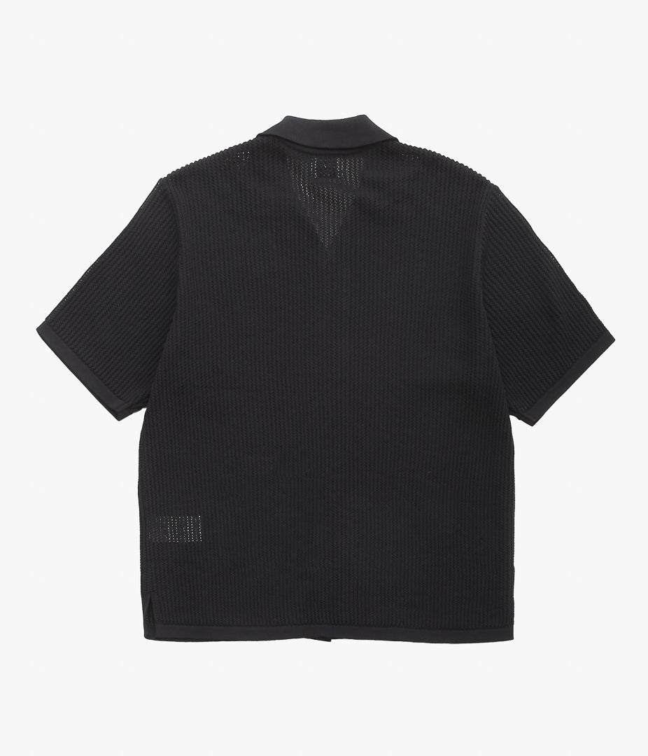 COOHEM ''COTTON SUKASHI KNIT S/T'' (BLACK)