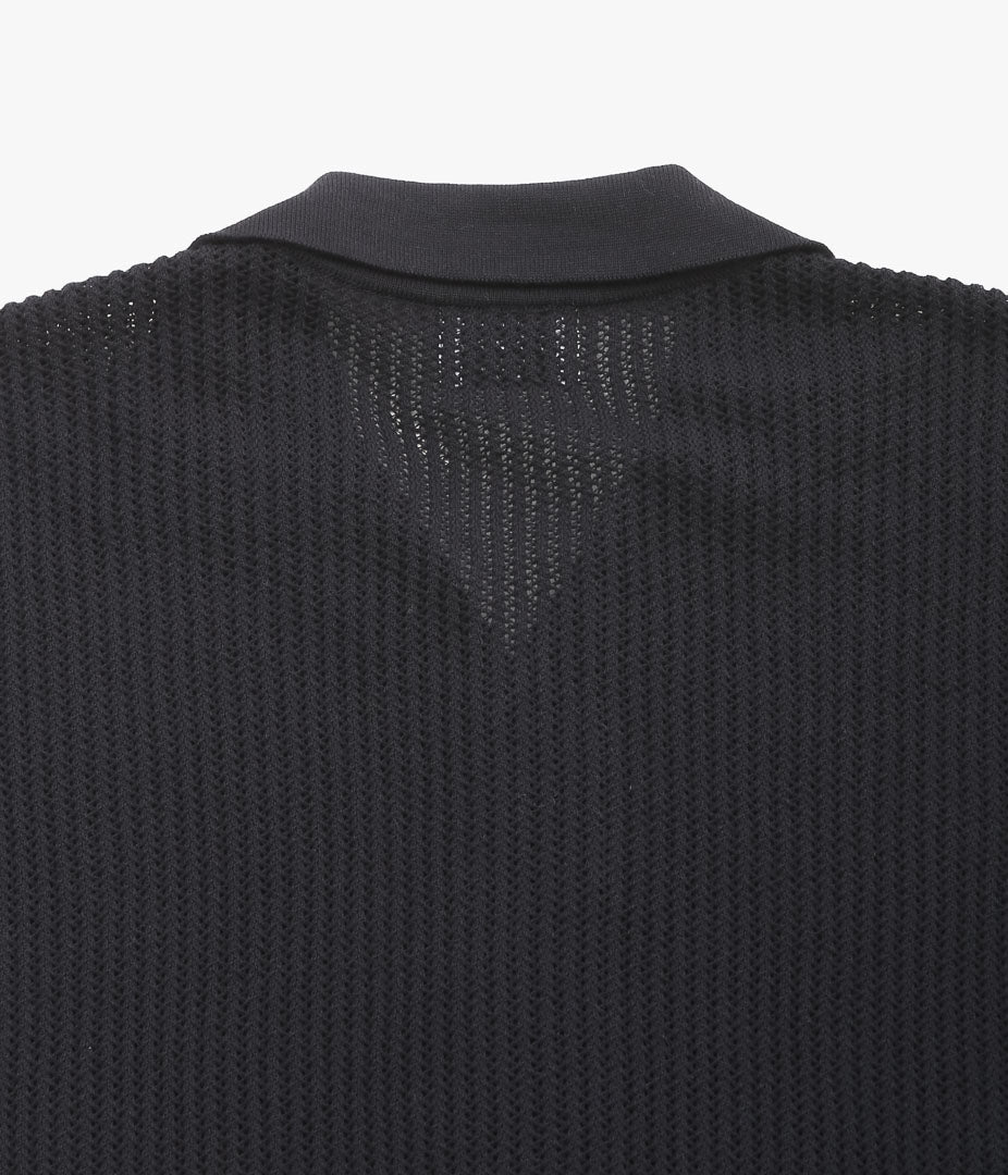 COOHEM ''COTTON SUKASHI KNIT S/T'' (BLACK)