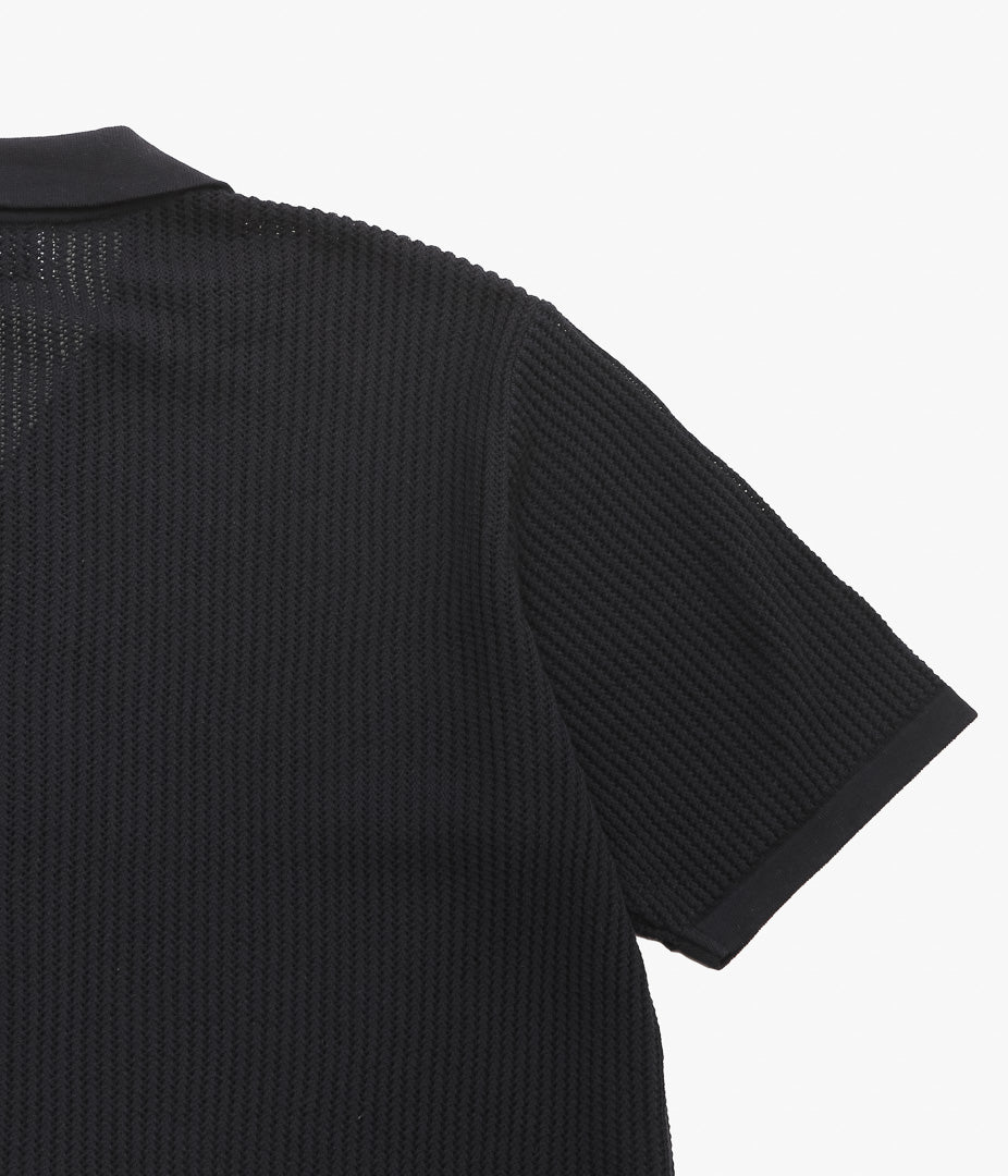 COOHEM ''COTTON SUKASHI KNIT S/T'' (BLACK)
