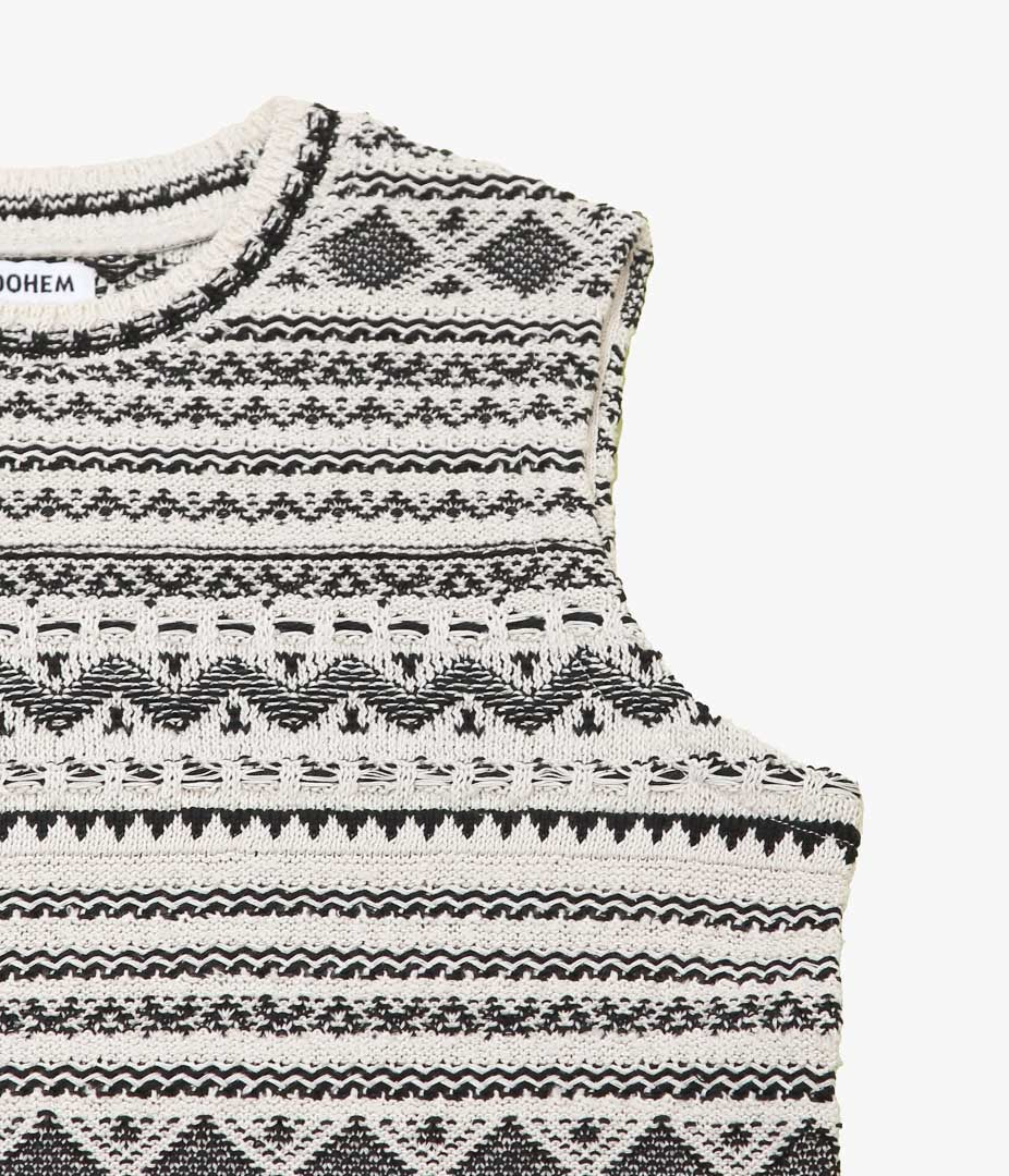 COOHEM ''SUMMER NORWEGIAN KNIT P/O'' (IVORY)