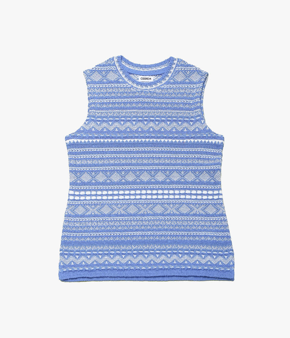 COOHEM ''SUMMER NORWEGIAN KNIT P/O'' (SAX)