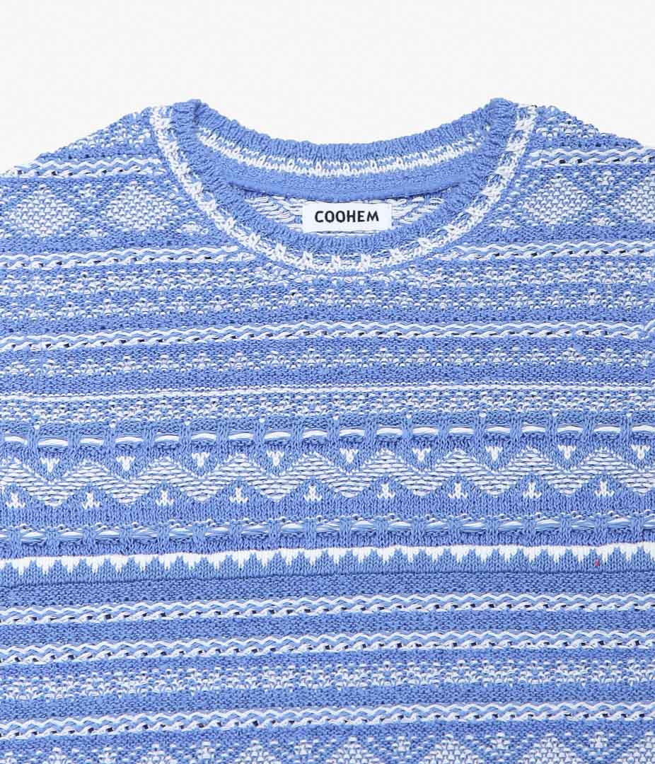 COOHEM ''SUMMER NORWEGIAN KNIT P/O'' (SAX)
