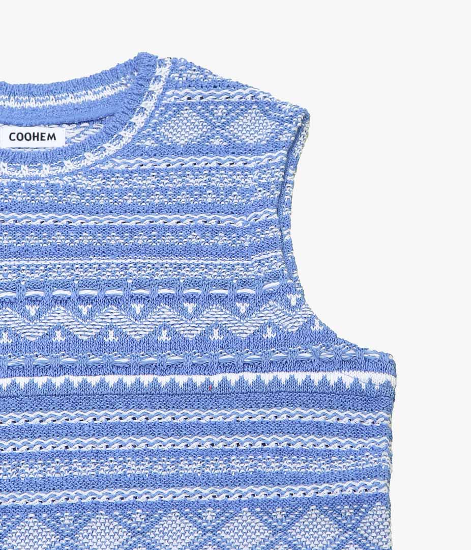 COOHEM ''SUMMER NORWEGIAN KNIT P/O'' (SAX)