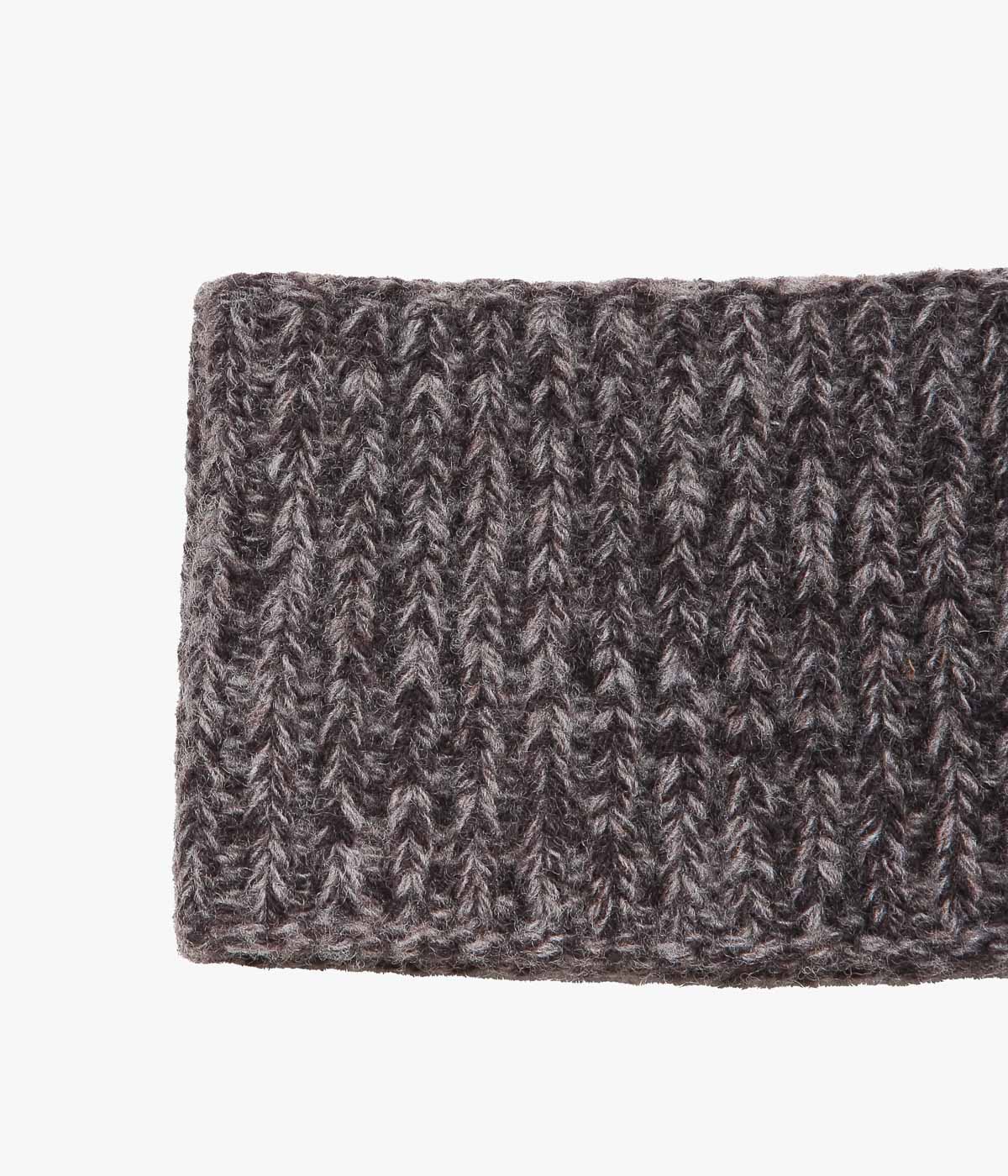 CORGI ''6PLY WOOL HEADBAND'' (ELK / D.BROWN)