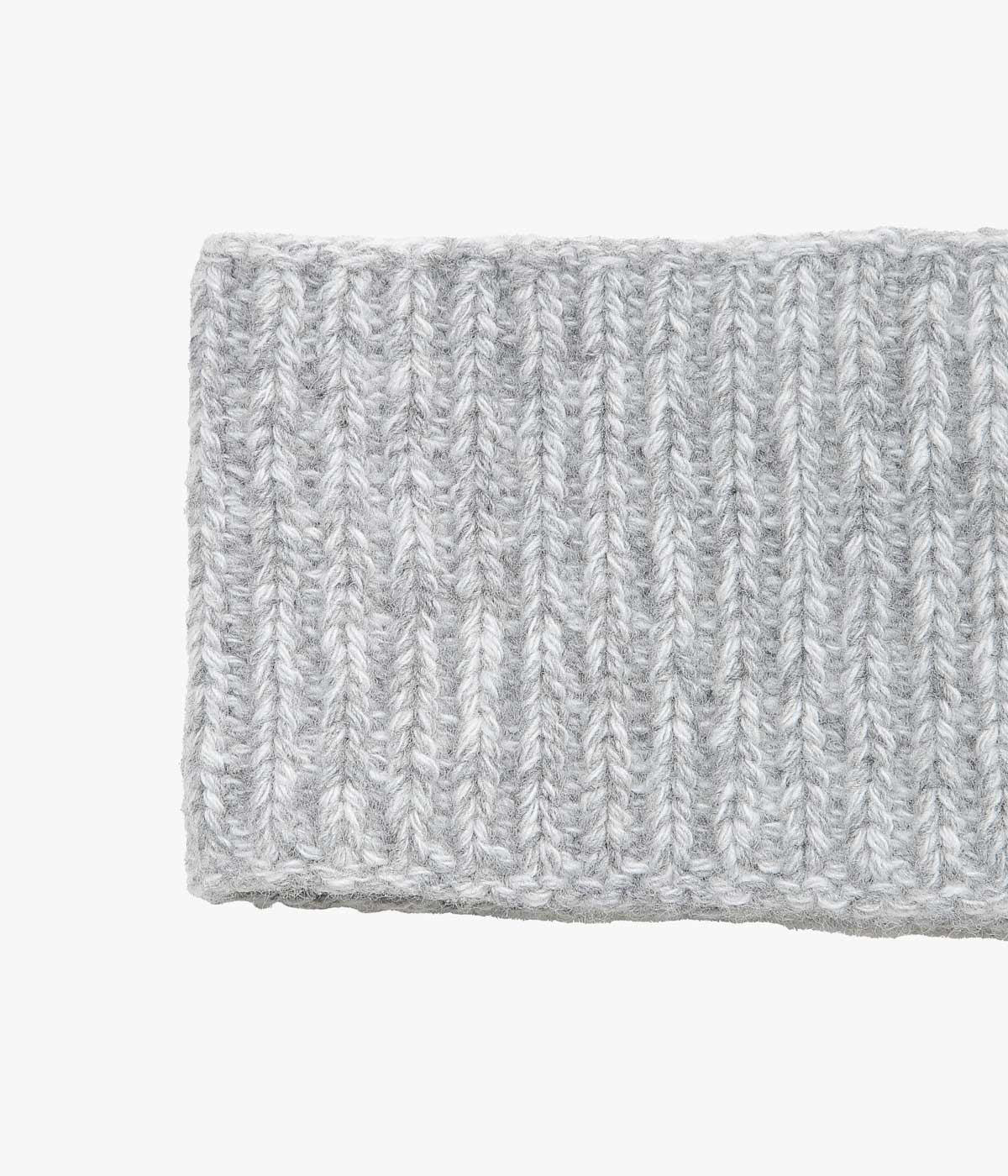 CORGI ''6PLY WOOL HEADBAND'' (NUAGE / FLANNEL GREY)