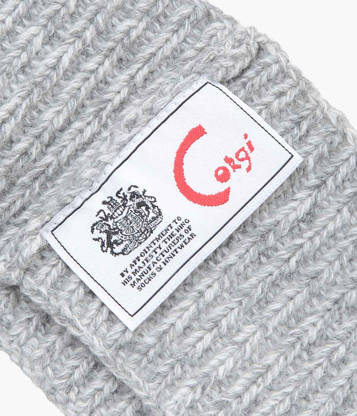 CORGI ''6PLY WOOL HEADBAND'' (NUAGE / FLANNEL GREY)