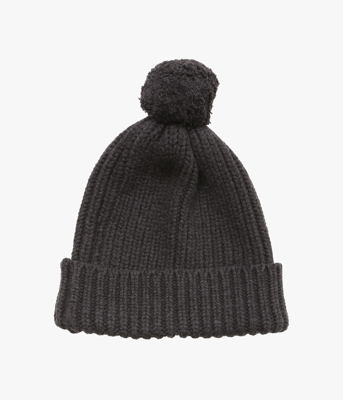 CORGI ''8PLY CASHMERE POM POM HAT'' (PEAT)