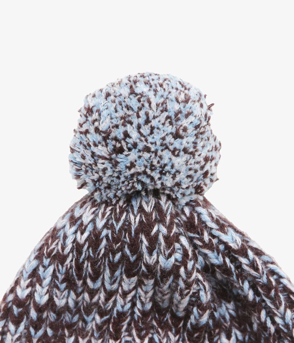 CORGI ''8PLY CASHMERE POM POM HAT'' (TRUFFLE MIX)