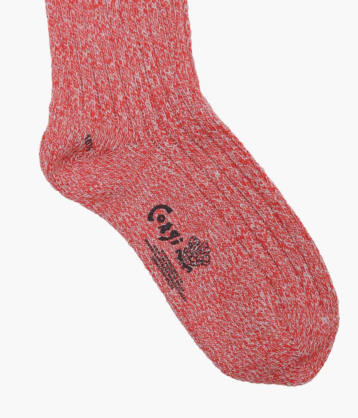 CORGI ''ARMY YARN SOCKS'' (RED/WHITE)