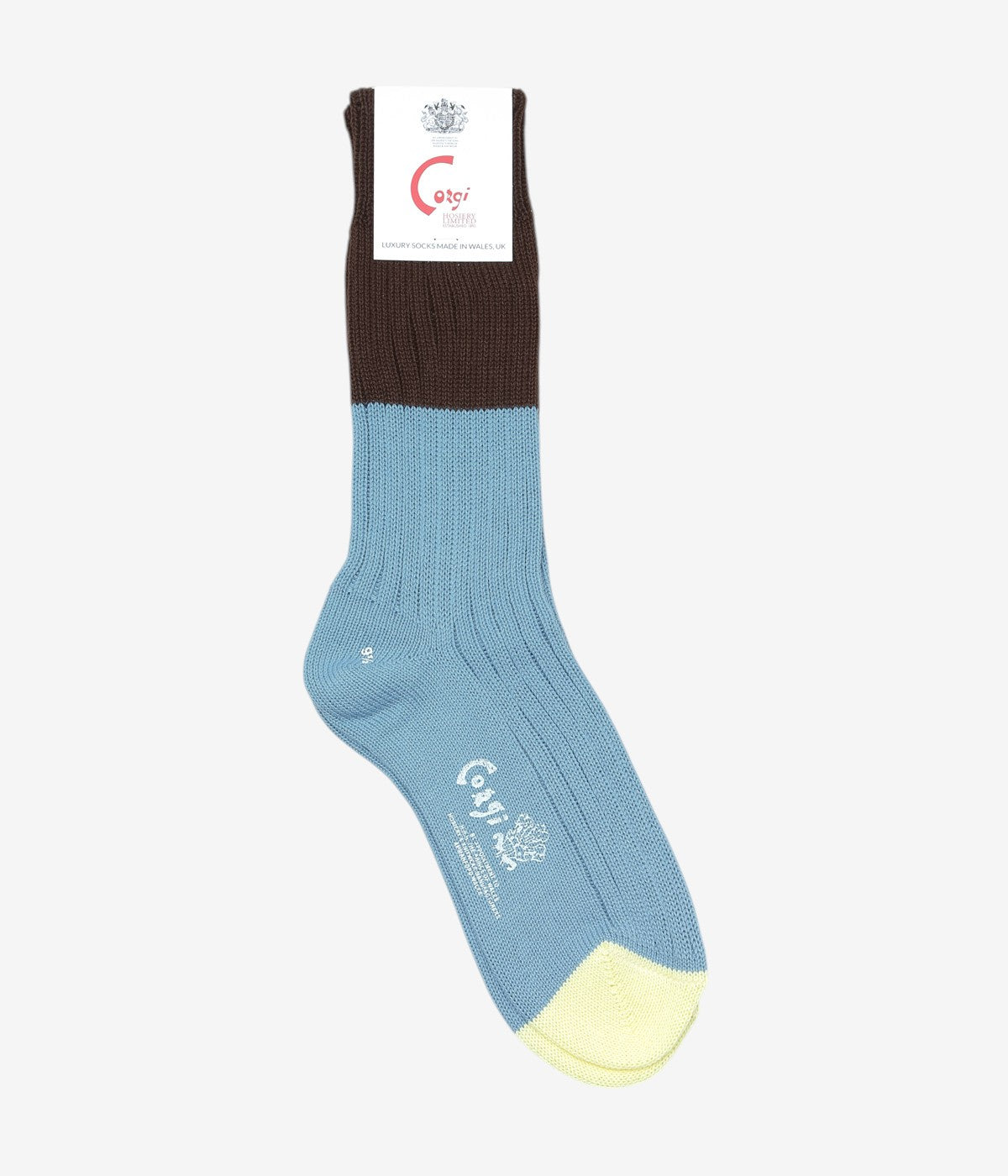 トーヨージャパン　マイクロレディ　レトロ　足こぎ CORGI ''GEELONG COLOR BLOC SOCKS'' (DK CHOCOLATE) – THE STORE BY