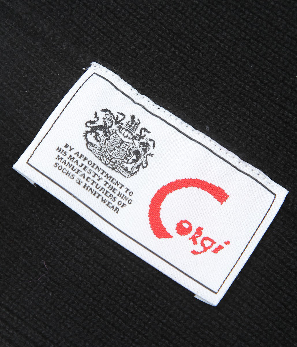 CORGI ''RIB HAT'' (BLACK)