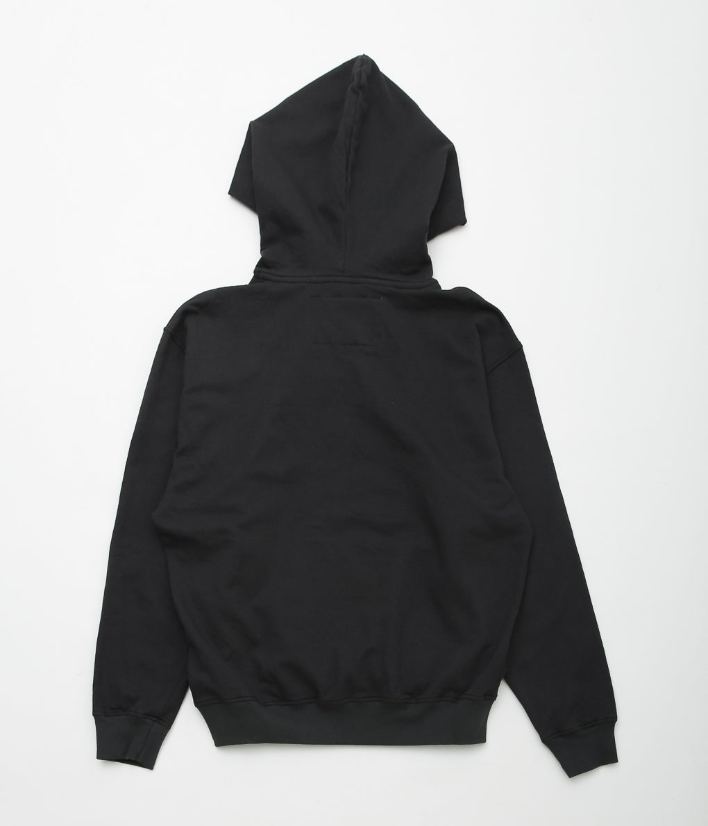 DANA LEE BROWN ''HOODY-FELTED FLEECE'' (WOOLY BLACK)