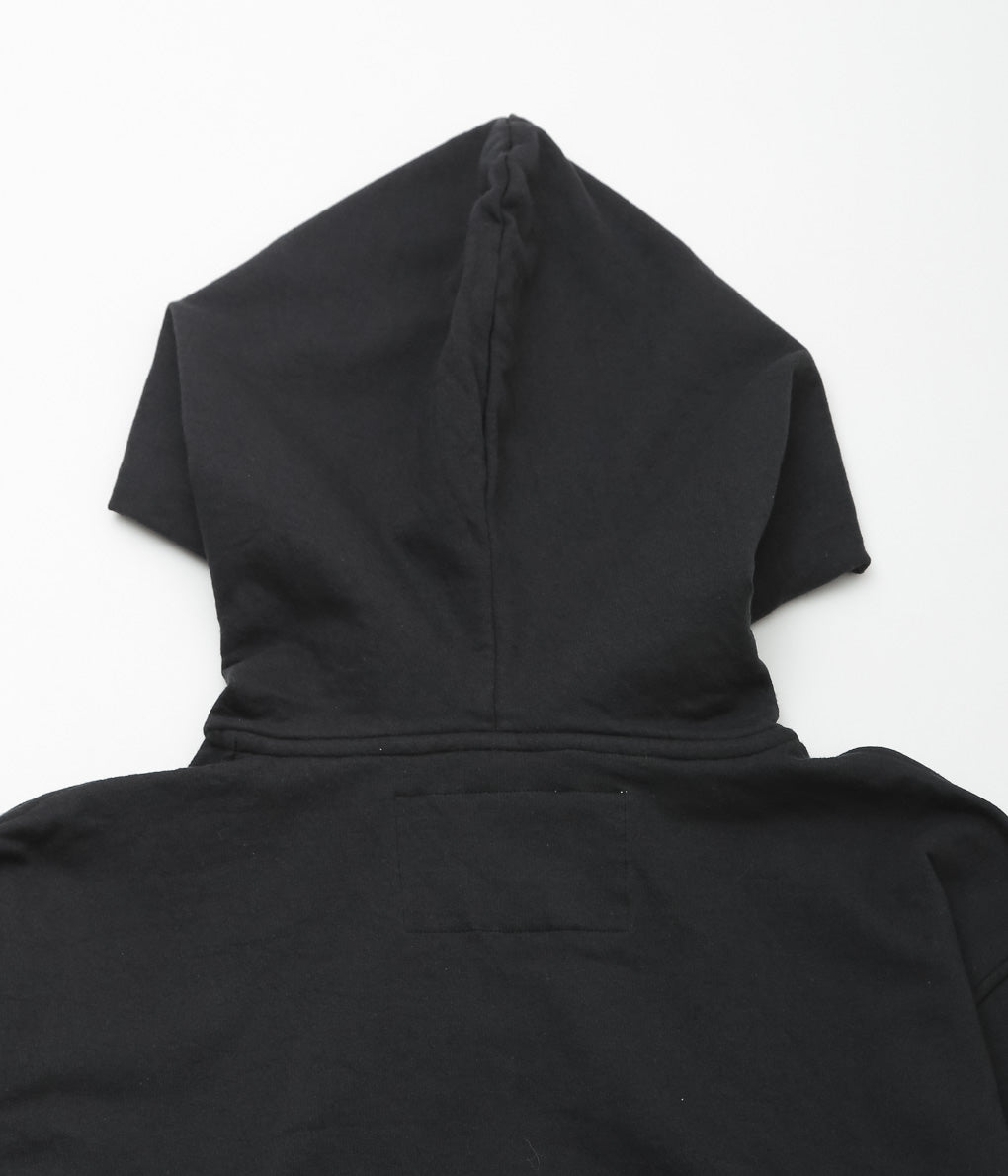 DANA LEE BROWN ''HOODY-FELTED FLEECE'' (WOOLY BLACK)