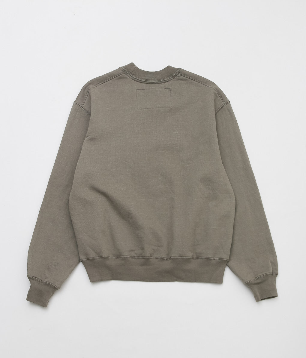 DANA LEE BROWN ''RING NECK SWEATSIRT'' (LICHEN)
