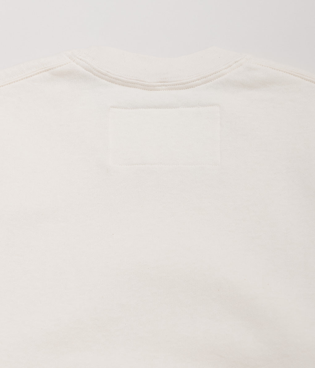 DANA LEE BROWN ''RING NECK SWEATSIRT'' (NATURAL)